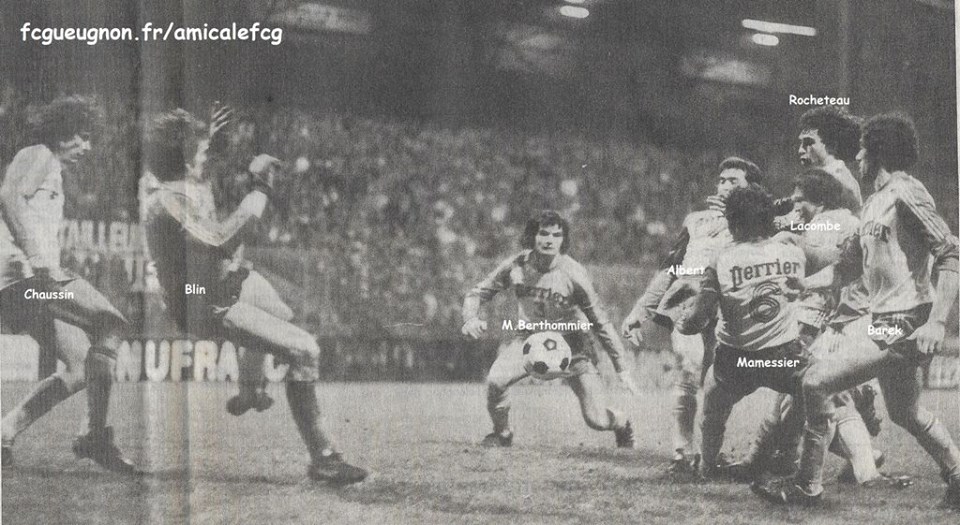 1978-79 Coupe de France - 8ème de finale retour à SAINT ÉTIENNE