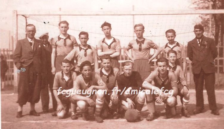 1941-42 Les Juniors - Poule finale contre AUXERRE