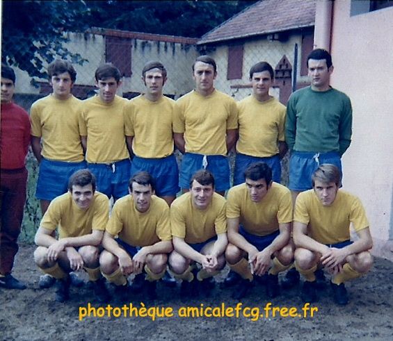 1968-69 Match amical à Paray le Monial 1968-69 Match amical à Paray le Monial