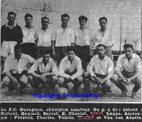 1951-52 Match CFA contre St DIZIER