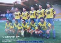 1991 1/2 finale Coupe de France à MONACO