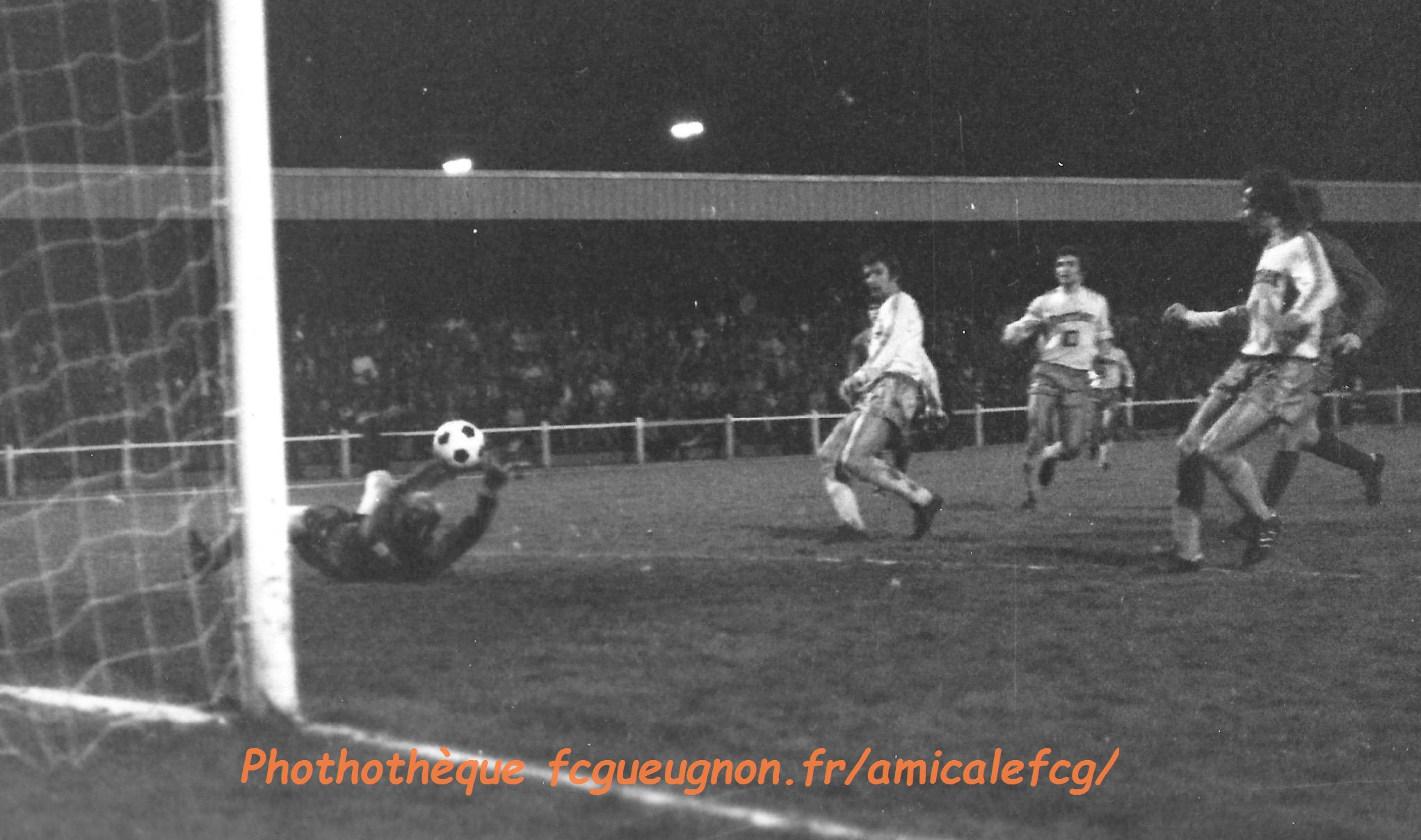 1976-77 Coupe de France - 16ème de finale aller contre CHATEAUROUX