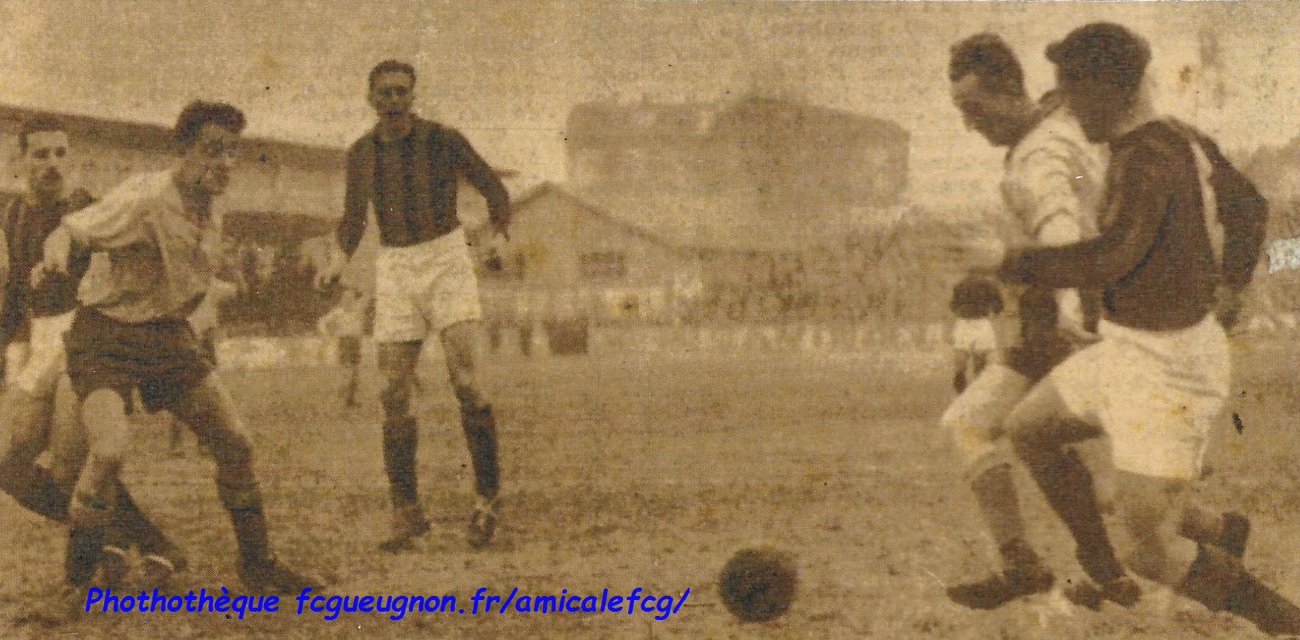 1950-51 Coupe de France - 32ème de finale contre NICE