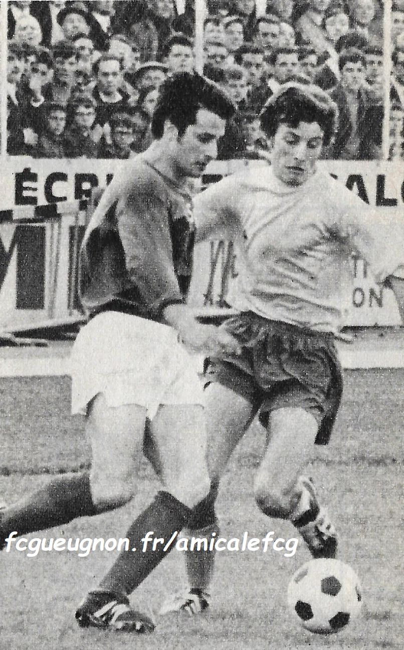 06 avril 1969 1/4 finale retour à ANGERS