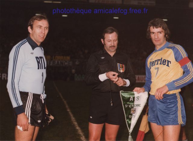 1979 1/8 finale retour à SAINT ETIENNE 1979 1/8 finale retour à SAINT ETIENNE
