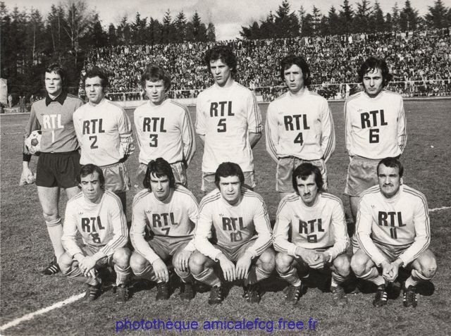 1976-77 32ème de finale de Coupe de France contre LYON