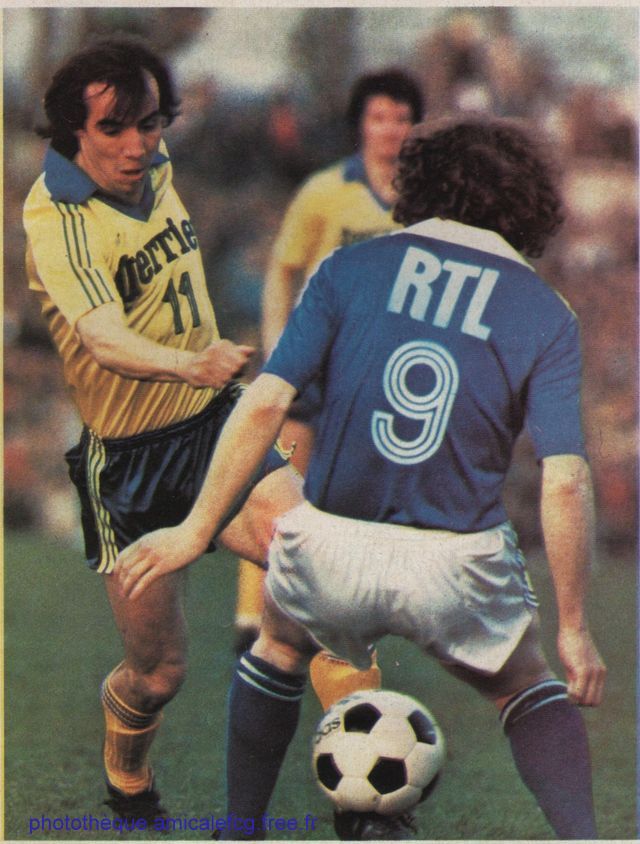 1979 1/4 finale aller contre STRASBOURG 1979 1/4 finale aller contre STRASBOURG