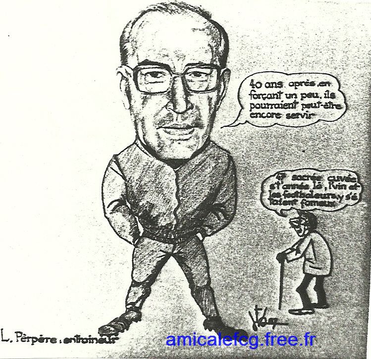 Caricature de Lucien Perpère