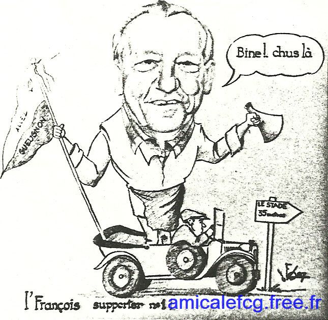 Caricature de François Godot