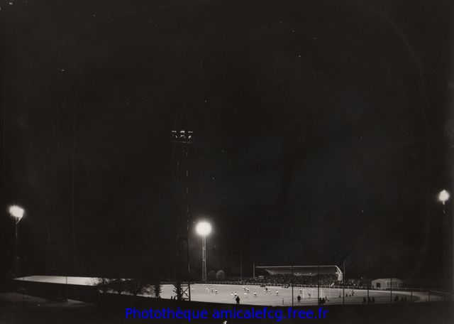 1972 le stade Jean Laville s'illumine 1972 le stade Jean Laville s'illumine