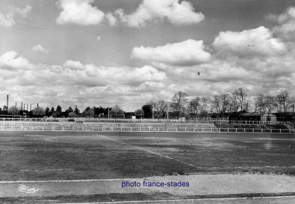 1955 les gradins Nord