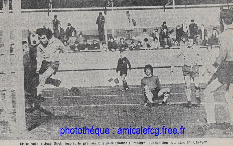 1972-73 Coupe de France - 32ème finale contre BOURGES