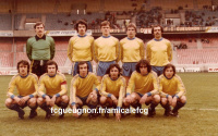 1981-82 Match D2 contre Paris FC FCG au Parc des Princes