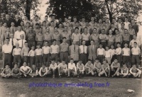1954 Photo de l'effectif complet du FCG