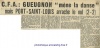 1961 Inauguration des tribunes