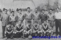 1956-57 Match Honneur contre Cheminots DIJON